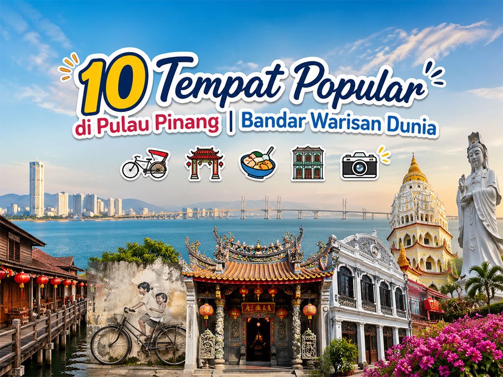10 Tempat Wisata di Penang